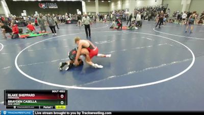 126 lbs Cons. Round 2 - Blake Sheppard, Minnesota vs Brayden Casella, New Jersey