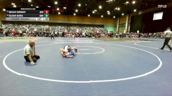 132 lbs Champ. Round 1 - Micah Wright, Spanish Springs vs Elijah Dara, Grants Pass