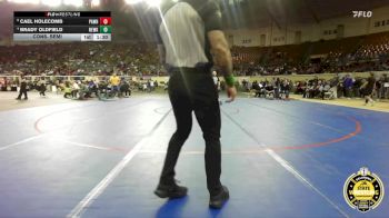 B3A-120 lbs Cons. Semi - Brady Oldfield, Newkirk vs Cael Holecomb, Pawhuska