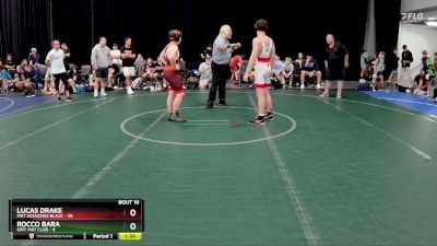 160 lbs Round 4 (8 Team) - Rocco Bara, Grit Mat Club vs Lucas Drake, Mat Assassins Black