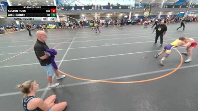 110 lbs Cons. Round 3 - Will Hughes, Roundtree Wrestling vs Kolton Ross, Unattached