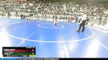 56 lbs Quarterfinal - Boris Stevie, Ellensburg WC vs Jude Hutt, Cruiser WC