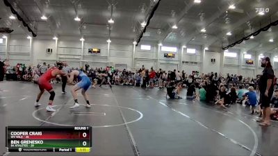 190 lbs Round 1 (4 Team) - Cooper Craig, WV Wild vs Ben Grenesko, 84 Athletes