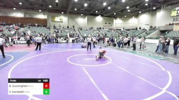 70 lbs Final - Brody Cunningham, SoCal Hammers vs Vince Campbell, Redwave Wrestling