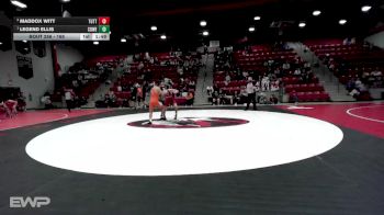 165 lbs 1st Place Match - Legend Ellis, COWETA vs Maddox Witt, TUTTLE