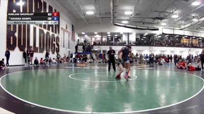 110 A Cons. Semi - Kaelani Shufeldt, North Central University vs Havana Hampl, Lindsey Wilson University