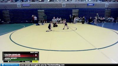 50 lbs Round 5 - Colten Gengler, Lewiston Wrestling Club vs Aiden Hickey, Kuna Klub