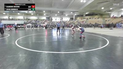 90 lbs Cons. Round 1 - John Derrick, Nashville Catholic Wrestling vs Kamden Moore, Fairview Jackets Youth Wrestling