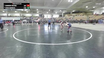 90 lbs Cons. Round 1 - John Derrick, Nashville Catholic Wrestling vs Kamden Moore, Fairview Jackets Youth Wrestling