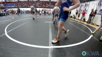 110 lbs Quarterfinal - LJ Thomsen, Weatherford Youth Wrestling vs Aydn Stone, Dumas Wrestling Club