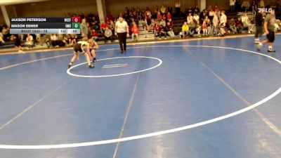 78 lbs Round 3 - Jaxson Peterson, Westridge vs Mason Ebner, Horizon