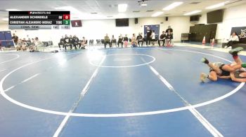 70-76 lbs Cons. Semi - Alexander Schindele, Reign WC vs Christian Alejandro Meraz, Total Kaos Wrestling Club