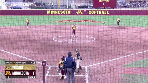 2019 Purdue vs Minnesota | Big Ten Softball - Purdue vs Minnesota | Softball - Mar 31, 2019 at 2:36 PM EDT