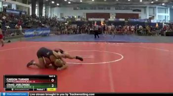 152 lbs Round 3 (3 Team) - Carson Turner, Canisteo-Greenwood Sr HS vs Craig Jablonski, Shoreham-Wading River HS