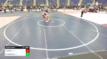120 lbs Quarterfinal - Austin Paris, Champions vs Sergio Gutierrez, NM Bad Boyz