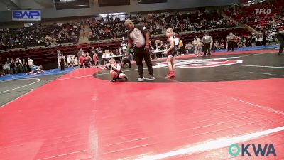 52 lbs Consi Of 16 #2 - Cade Thompson, Broken Arrow Wrestling Club vs Theo Paschall, Broken Arrow Wrestling Club