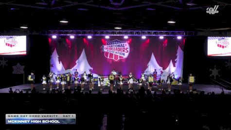 McKinney High School [2025 Game Day Coed Varsity Day 1] 2025 NCA State of Texas Regional