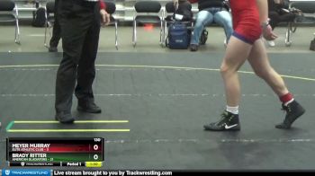 130 lbs Round 3 (4 Team) - Meyer Murray, Elite Athletic Club vs Brady Ritter, American Gladiators