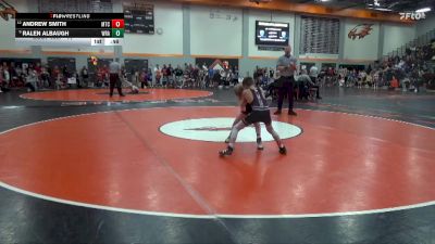 77 lbs Semifinal - Ralen Albaugh, Wrath vs Andrew Smith, McDominate Training Center