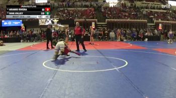 120 lbs 3rd Place Match - Ivan Jolley, Coyote Wrestling Club vs Aramis Rivera, Montana Disciples