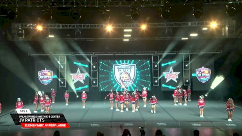 Palm Springs North K-8 Center - JV Patriots [2026 Elementary JV Perf Large Day 2] 2026 US Open Cheerleading & Dance Championship