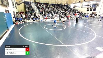 152 lbs Consi Of 8 #2 - Mitchell Faglioni, St. Christopher's School vs Draven McCall, Jesuit High School - Tampa