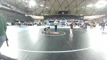 Girls 4A 105 lbs Champ. Round 1 - Harini Sathiskumar, Jackson (Girls) vs Andrea Garcia, Eisenhower (Girls)