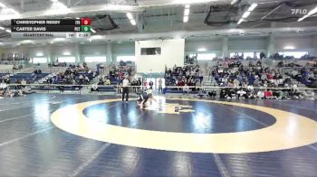 165 lbs Quarterfinal - Christopher Reddy, Ithaca vs Carter Davis, Pennsylvania College Of Technology