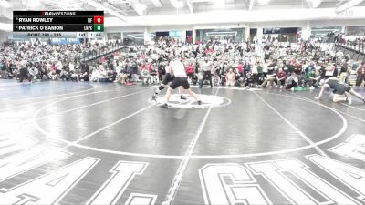 285 lbs Semifinal - Ryan Rowley, Westfield vs Patrick O`Banion, Lone Peak