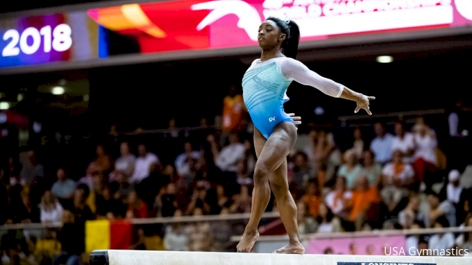 Simone Biles Leads D Scores At 2018 Gymnastics World All Around