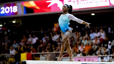 Simone Biles Leads D-Scores At 2018 Gymnastics World All-Around Final