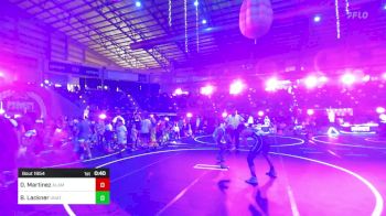 156 lbs 2nd Place - Daniel Martinez, Alamosa Wrestling vs Braxton Lackner, Unattached