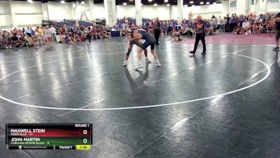 157 lbs Round 1 (8 Team) - Maxwell Stein, MAWA Blue vs John Martin, Carolina Exteme Black