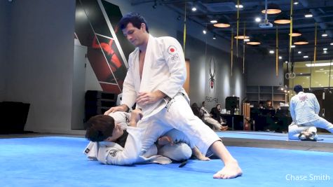 Keenan Cornelius Rolls With Blue Belt In Korea