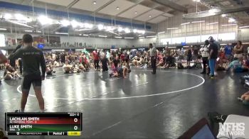 75 lbs Placement Matches (8 Team) - Luke Smith, RWA vs Lachlan Smith, NC National Team