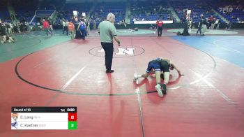 106 lbs Round Of 16 - Cooper Lang, Beverly vs Chase Kastner, Southington