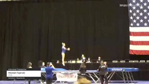 Moreah Fajerski - Individual Trampoline, STLE - 2021 USA Gymnastics Championships