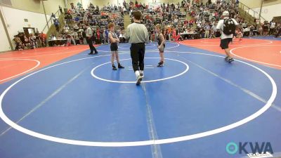 67 lbs Quarterfinal - Braden Abel, Salina Wrestling Club vs Chase Gabbard, Jenks Trojan Wrestling Club