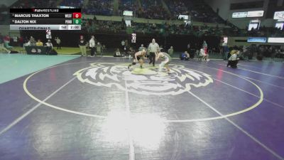 144 lbs Quarterfinal - Marcus Thaxton, West-Oak vs Dalton Nix, Pendleton