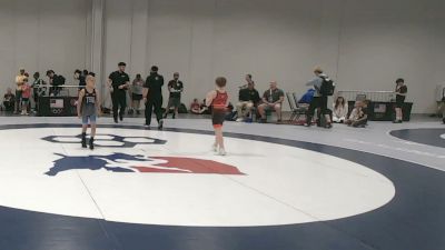 28 kg Quarters - Leyton Boyd, Contenders Wrestling Academy vs Weston Olvera, Threestyle Wrestling Of Oklahoma