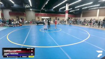 117 lbs Cons. Semi - Gabriella Martinez, Bandit Combat Sports vs Sierra Rieschick, Texas