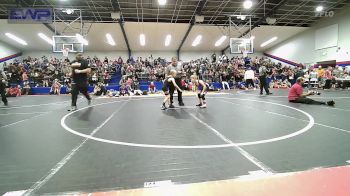 55 lbs Consi Of 8 #2 - Jude Rivers, Barnsdall Youth Wrestling vs Wade Ramsey, Coweta Tiger Wrestling
