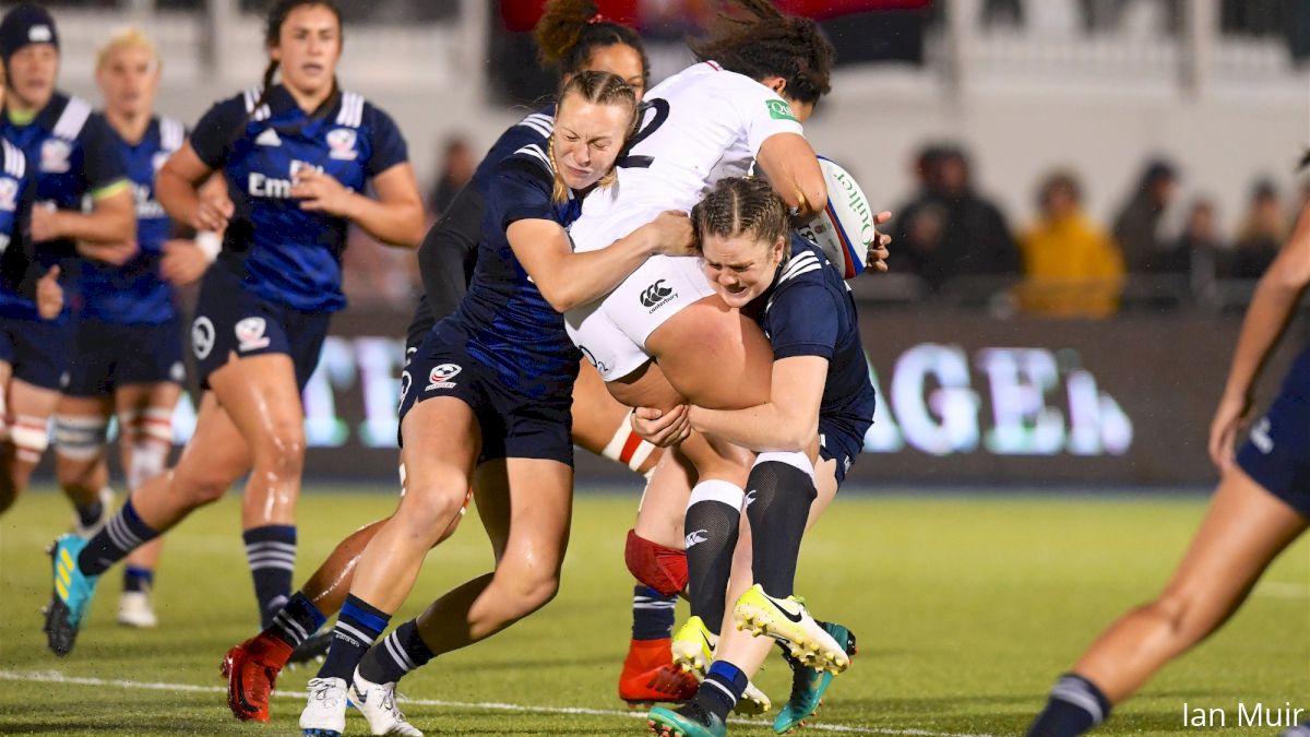 England Women Hit USA Hard 57-5