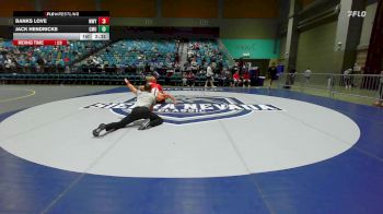 184 lbs Round Of 16 - Banks Love, Western Wyoming vs Jack Hendricks, Colorado Mesa