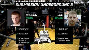 Gordon Ryan vs. Joe Baize | SUG 3 Replay