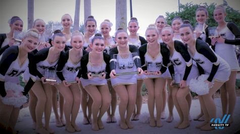 Rock Canyon Pom Attends Mile High For Their 12th Year