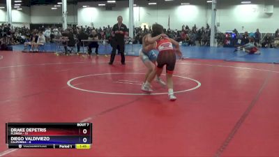 106 lbs Placement Matches (8 Team) - Aidan Finnigan, Pennsylvania Red vs Griffin Tibai, Michigan