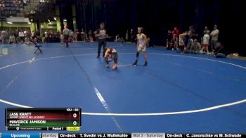 80 lbs Cons. Round 3 - Jase Kratt, Summit Wrestling Academy vs Maverick Jamison, DC Elite