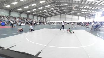 46 lbs Consolation - Jameson Baumgardner, El Paso Wildcats WC vs Ezekiel Perales, EP Enforcers