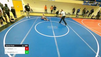 67-70 lbs Quarterfinal - Hunter Jackson, Locust Grove Youth Wrestling vs Elijah Daugherty, Broken Arrow Wrestling Club